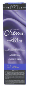 Loreal Excel Creme Color #5.1 Medium Ash Brown 1.74Oz Loreal Excel Creme Color #5.1 Medium Ash Brown 1.74Oz