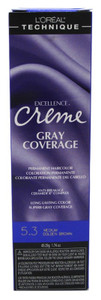 Loreal Excel Creme Color #5.3 Medium Golden Brown 1.74Oz Loreal Excel Creme Color #5.3 Medium Golden Brown 1.74Oz