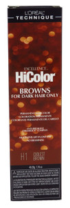 Loreal Excel Hicolor H01 Tube Coolest Brown 1.74Oz Loreal Excel Hicolor H01 Tube Coolest Brown 1.74Oz