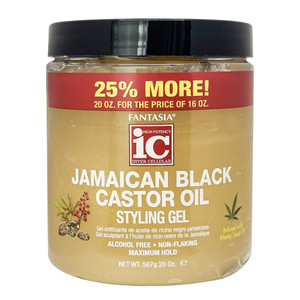 FANTASIA IC Jamaican Black Castor Oil Styling Gel 20oz