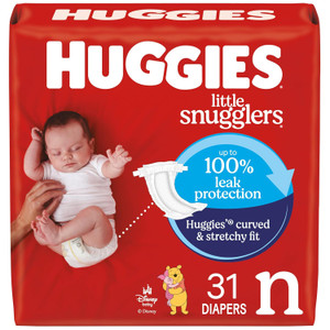 Huggies Little Snugglers, Newborn, 31count
