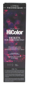 Loreal Excel Hicolor H19 Tube True Violet 1.74Oz Loreal Excel Hicolor H19 Tube True Violet 1.74Oz