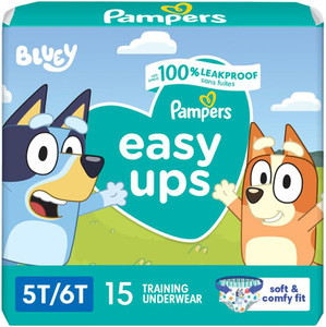 Pampers Easy Ups Boys, (5T-6T), 15 Count