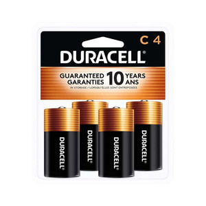 Duracell  C4 Batteries, 4count
