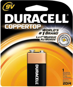 Duracell Alkaline 9V Battery, 1 Count