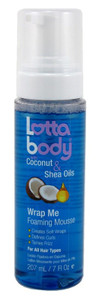 Lotta Body Wrap Me Foaming Mousse Coconut + Shea Oils 7Oz Lotta Body Wrap Me Foaming Mousse Coconut + Shea Oils 7Oz