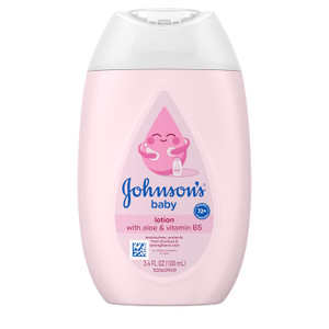 Johnson's Baby Lotion with Coconut Oil, Aloe Vera & Vitamin B5,3.4 fl. Oz