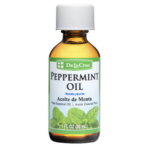 De La Cruz Pure Peppermint Essential Oil 1oz