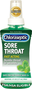 Chloraseptic Throat Spray, Menthol, 6 Fl Oz