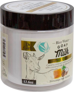 Dr. Girls Goat Milk + Vitamin C Braiding Conditioning Edge Gel, 17.6 Oz
