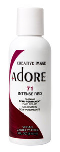 Adore Semi-Permanent Haircolor #071 Intense Red 4Oz Adore Semi-Permanent Haircolor #071 Intense Red 4Oz