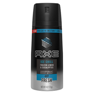 Axe Deodorant Body Spray Ice Chill,  4oz