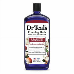 Dr Teal’s Shea Butter & Almond Oil Epsom Salt Foaming Bath 34 fl oz