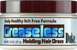 Duke Greaseless Holding Hair Dress, 3.4 oz