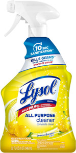 Lysol All Purpose Cleaner Spray Lemon Breeze Scent, 32 Fl Oz