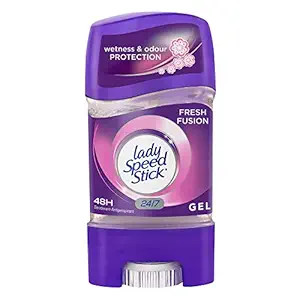 Lady Speed Stick Invisible Dry Power Antiperspirant Deodorant Gel, Fresh Fusion, 2.3 oz