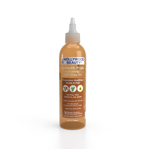 Hollywood Beauty Growth Hydrating Anti-Frizz Oil With Jojoba 4 Oz