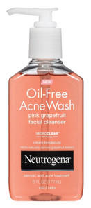 Neutrogena Acne Wash Pink Grapefruit 6Oz Pump Neutrogena Acne Wash Pink Grapefruit 6Oz Pump