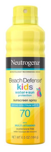 Neutrogena Beach Defense Kids Spf#70 Spray 6.5Oz Neutrogena Beach Defense Kids Spf#70 Spray 6.5Oz