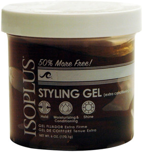 Isoplus Extra Conditioning Dark Hold Styling Gel, 6 Oz