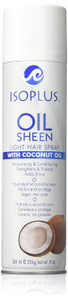 Isoplus Oil Sheen Light Spray Coconut Oil, 9 Oz