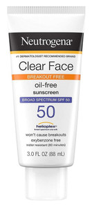 Neutrogena Clear Face Spf#50 Oil-Free Lotion 3Oz Neutrogena Clear Face Spf#50 Oil-Free Lotion 3Oz