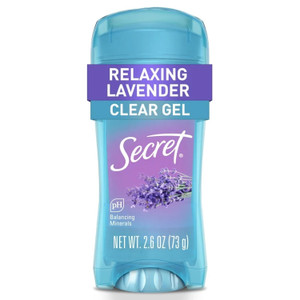 Secret Clear Gel Lavender,  2.6 oz