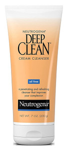 Neutrogena Deep Clean Cream Cleanser Tube 7Oz Neutrogena Deep Clean Cream Cleanser Tube 7Oz