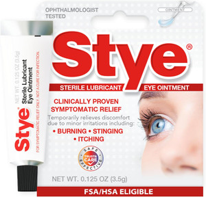 Stye Sterile Lubricant Eye Ointment,0.125oz
