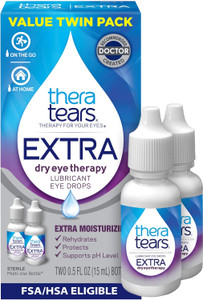 TheraTears Extra Dry Eye Drops, Twin Pack