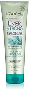 LOreal Paris EverStrong Sulfate Free Thickening Shampoo, 8.5 fl oz