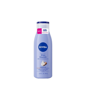 Nivea Shea Nourish Dry Skin Body Lotion With Shea Butter, 2.5 Oz