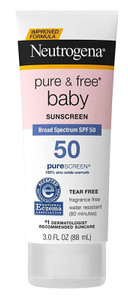 Neutrogena Pure & Free Baby Spf#50 Sunscreen 3Oz Neutrogena Pure & Free Baby Spf#50 Sunscreen 3Oz