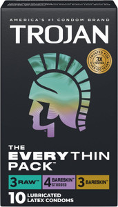Trojan Everythin Pack, Assorted Latex 10count