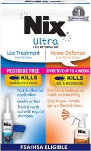 Nix Lice Treatment Ultra Hair removal kit