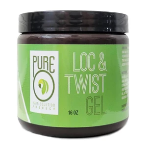 Pure O Hair Solution Product Lock & Twist Gel 16 Oz