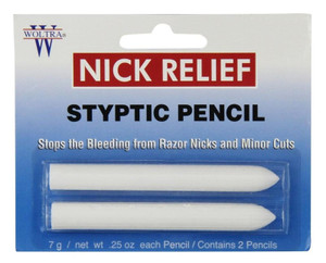 Nick Relief Styptic Pencil Twin Pack (Blister) Nick Relief Styptic Pencil Twin Pack (Blister)