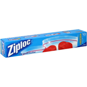 Ziploc Heavy Duty Freezer Bags, 2 Gallon, 10count