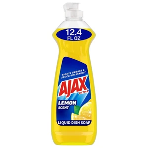 Ajax Liquid Dish Soap, Lemon, 12.4oz