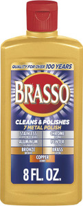 Brasso Multi-Purpose Metal Polish, 8 oz