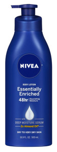 Nivea Lotion Essentially Enriched 16.9Oz Pump(Very Dry) Nivea Lotion Essentially Enriched 16.9Oz Pump(Very Dry)