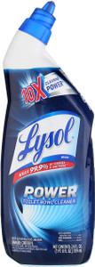 Lysol Power Toilet Bowl Cleaner Gel, 24oz