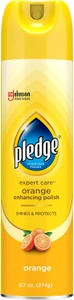 Pledge Enhancing Polish Spray Orange, 9.7oz