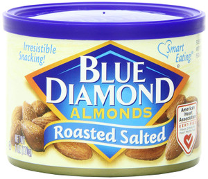 Blue Diamond Almonds, Roasted Salted, 6oz