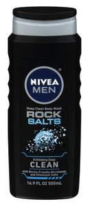 Nivea Men Body Wash Rock Salts Clean 16.9Oz Nivea Men Body Wash Rock Salts Clean 16.9Oz