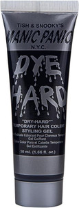 Manic Panic Dye-Hard Temporary Hair Color Styling Gel, Raven Black, 1.66 OZ