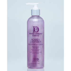 Design Essentials Agave and Lavender Moisturizing Hair Bath, 12 oz