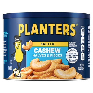 Planters Salted Cashew Halves & Pieces, 8oz