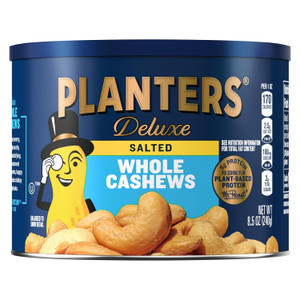 Planters Deluxe Salted Whole Cashews, 8.5oz