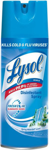 Lysol Disinfectant Spray, Spring Waterfall, 12.5oz